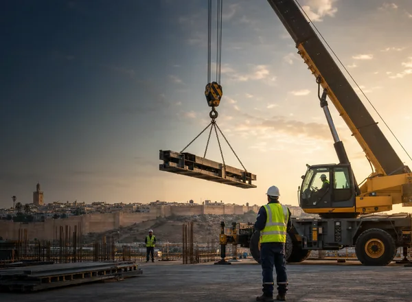 Grue mobile de 40 à 120 tonnes pour levage lourd